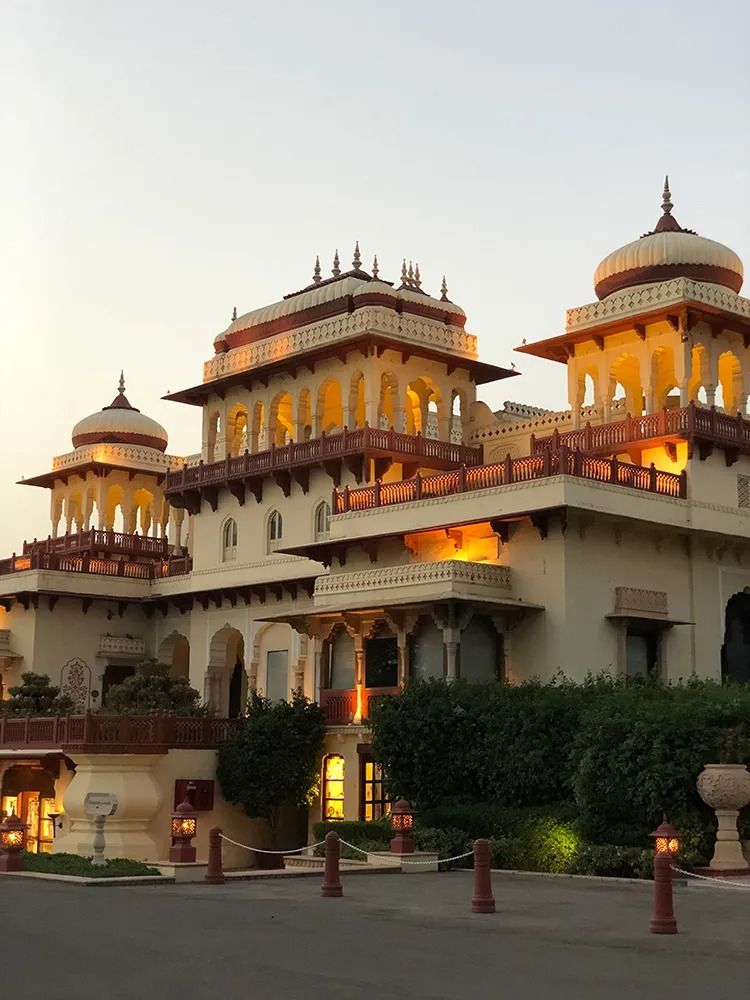 Rambagh Palace in Jaipur
